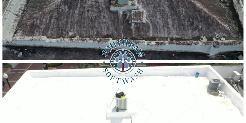 Commercial Roof Cleaning in Charleston, South Carolina